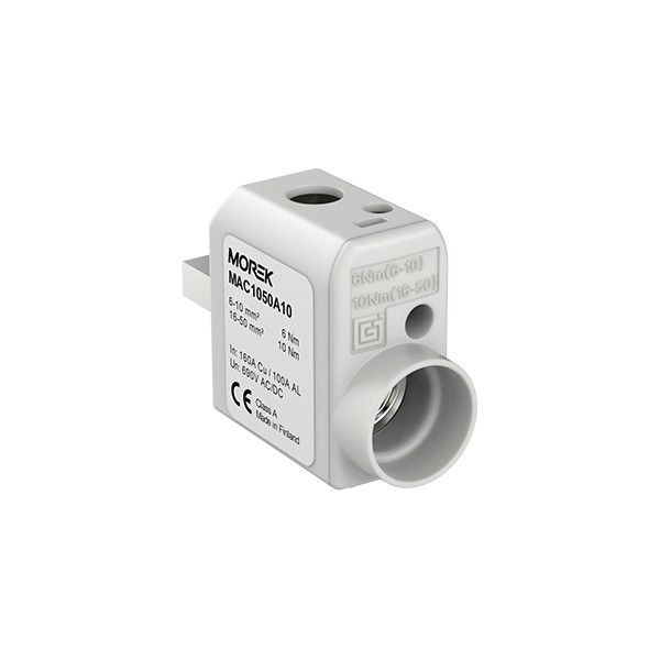 SR50ML 1xAl/Cu 6-50mm² 690V Device connector metering, left-handed bar image 1