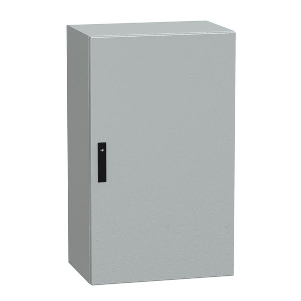 Spacial CRNG plain door w/o mount.plate. H1000xW600xD400 IP66 IK10 RAL7035. image 1