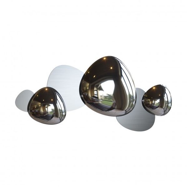 Modern Jack-stone Wall Lamp Nickel image 3