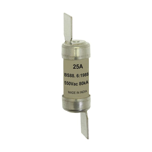 Fuse-link, LV, 25 A, AC 550 V, BS88/F1, 14 x 59 mm, gL/gG, BS image 14