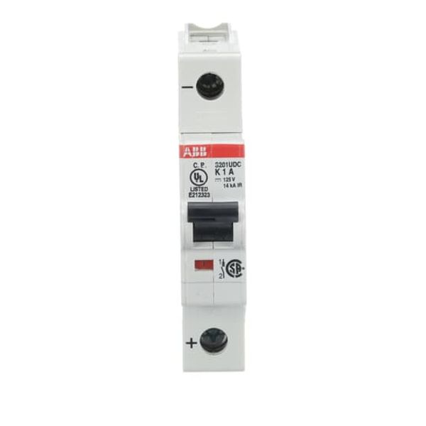 S201UDC-K1 Miniature Circuit Breaker - 1P - K - 1 A image 4