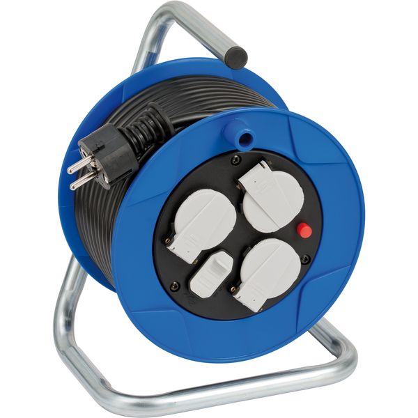 Garant Compact Cable Reel with USB-Charger 15m H05VV-F 3G1.5 image 1