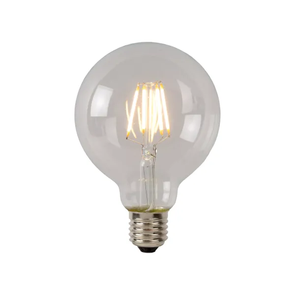 Bulb LED G95 Filament E27/5W 500LM 2700K Clear image 1