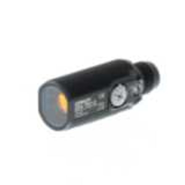 Photoelectric sensor, M18 threaded barrel, plastic, red LED, through-b E3FA0075M image 2