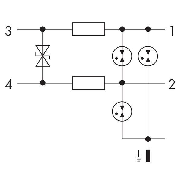 Surge suppression module for signal technology Nominal voltage: 24 VDC image 5