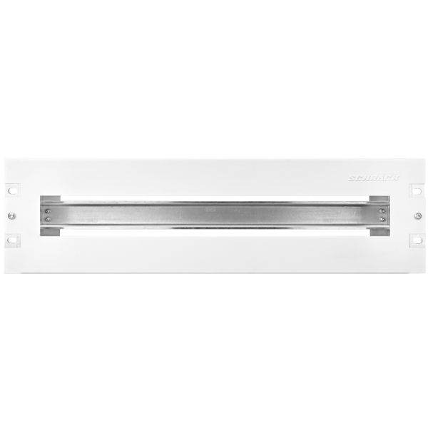 19" DIN-rail panel, 3U, RAL7035 image 5