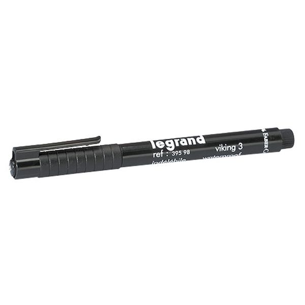 Black felt-tip marker pen - indelebile for marking image 1