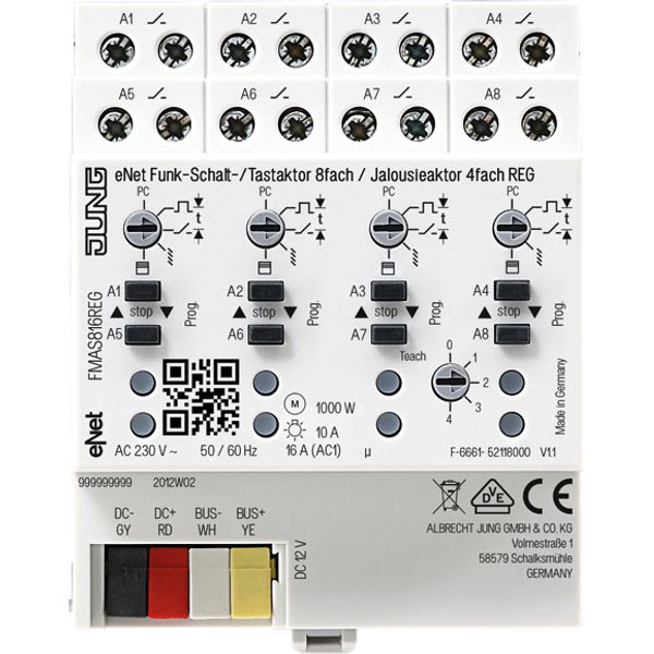 ENet push-button standard 1-gang FMCD1700LG image 2