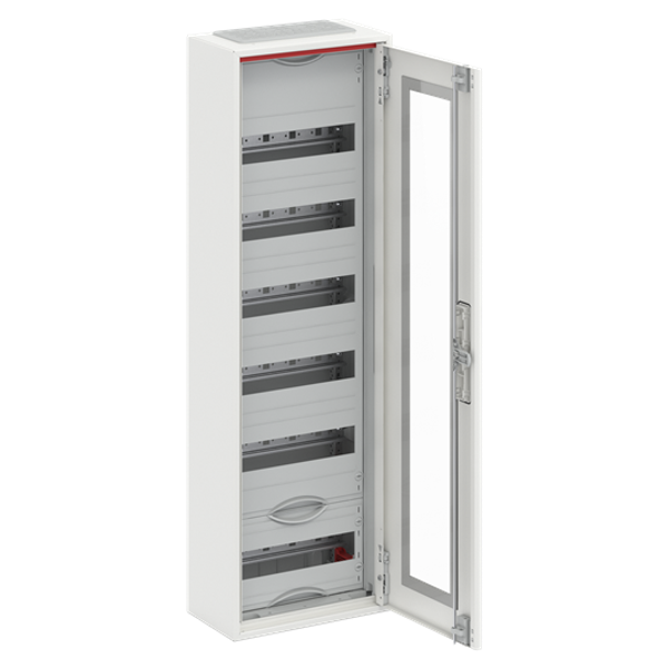 CA16VT ComfortLine Compact distribution board, Surface mounting, 72 SU, Isolated (Class II), IP44, Field Width: 1, Rows: 6, 950 mm x 300 mm x 160 mm image 7