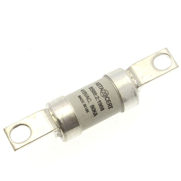 Fuse-link, LV, 100 A, AC 415 V, BS88/A4, 27 x 110 mm, gM, BS, 100M160 image 3