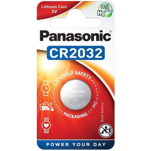 PANASONIC Lithium CR2032 BL1 image 1