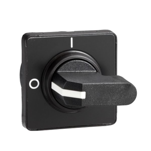 TeSys VARIO / Mini VARIO - front and black rotary handle - without padlocking image 2