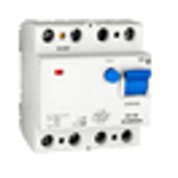 Residual current circuit breaker 40A, 4-pole, 100mA,type AC image 2