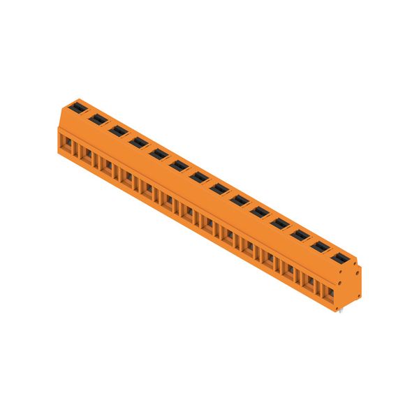 PCB terminal, 7.50 mm, Number of poles: 14, Conductor outlet direction image 3