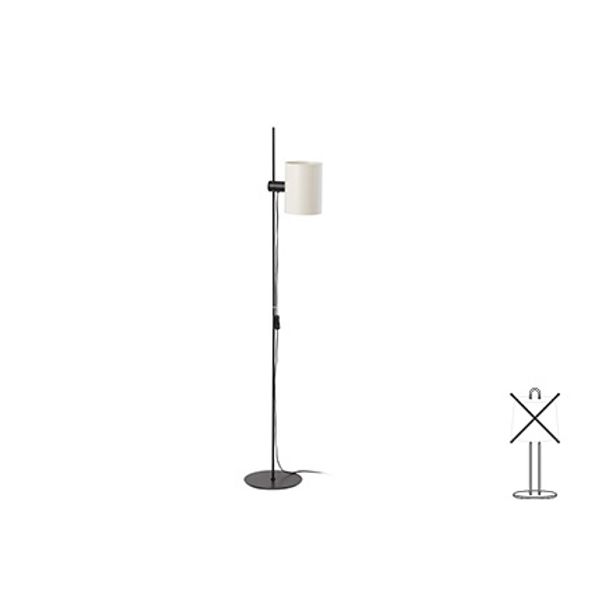 GUADALUPE/LUPE BLACK FLOOR LAMP 1XE27 MAX 20W image 1