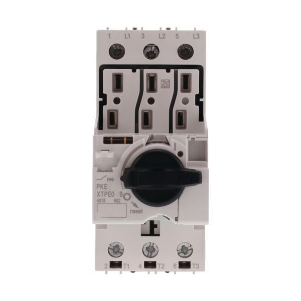 Circuit-breaker, Basic device with standard knob, 12 A, Without overload releases, Screw terminals image 13