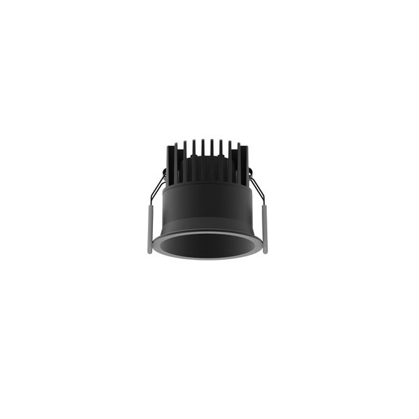 Black Aluminium LED 12 Watt 720Lm 3000K Beam 38o IP65 D: 7.8 H: 7.5 cm image 1