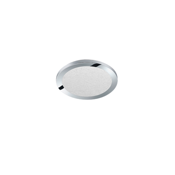 Cesar LED ceiling lamp 26 cm chrome image 1