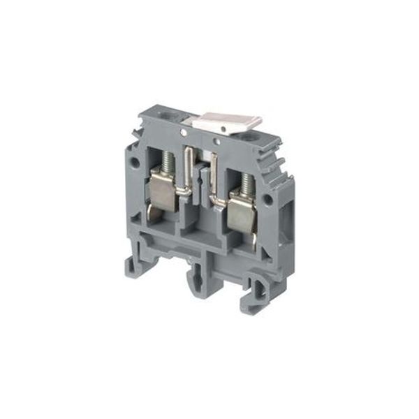 M6/8.SNB, DISCONNECT FUNCTION, SCREW CLAMP TERMINAL BLOCK, 8 AWG, 6MM, ORANGE image 1