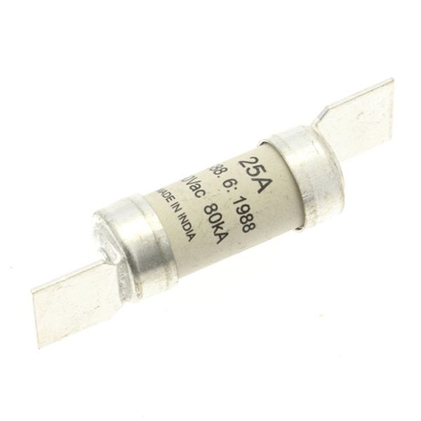 Fuse-link, LV, 25 A, AC 550 V, BS88/F1, 14 x 59 mm, gL/gG, BS image 3