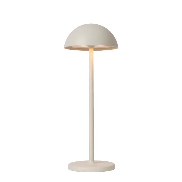 Lucide JOY - Table lamp Outdoor - Ø 11,5 cm - LED Dim. - 1x1,5W 3000K - IP54 - White image 1