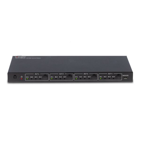 4x4 HDMI 4K30 Matrix Switch between 4 4K UHD inputs sources and 4 4K UHD displays image 2