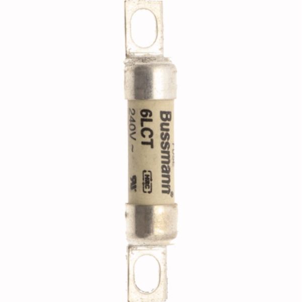 1000Vdc IEC/UL 550A aR 60mm Round fuse image 2