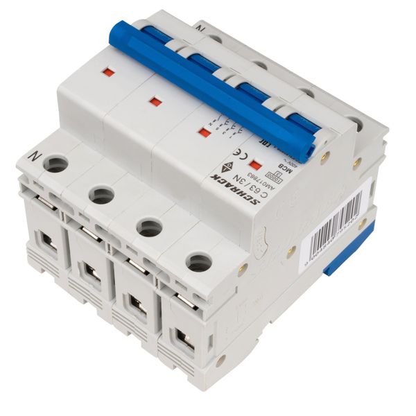 Miniature Circuit Breaker (MCB) AMPARO 10kA, C 63A, 3+N image 7