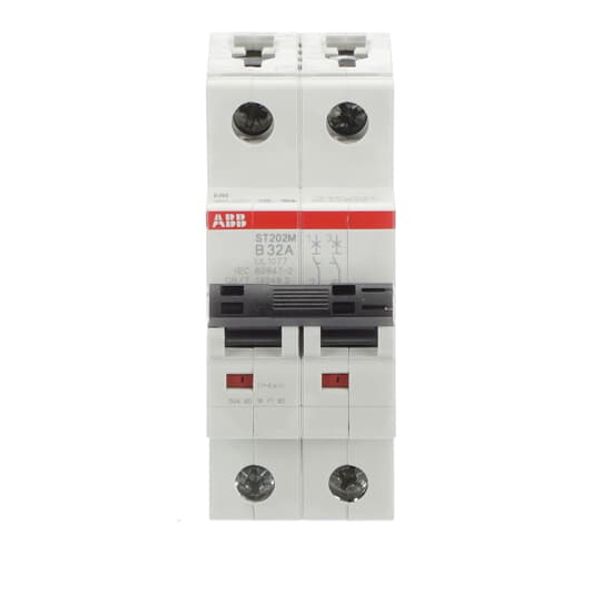 ST202M-B32 Miniature Circuit Breaker - 2P - B - 32 A image 1