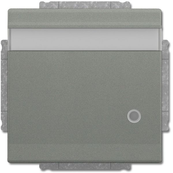20 EUKNBL-803 CoverPlates (partly incl. Insert) Busch-axcent®, solo® grey metallic image 1