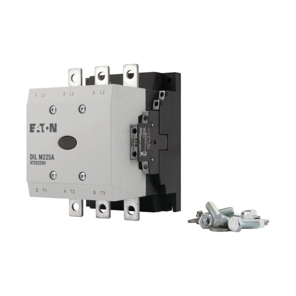 Contactor, 380 V 400 V 110 kW, 2 N/O, 2 NC, RDC 24: 24 - 27 V DC, DC operation, Screw connection image 12