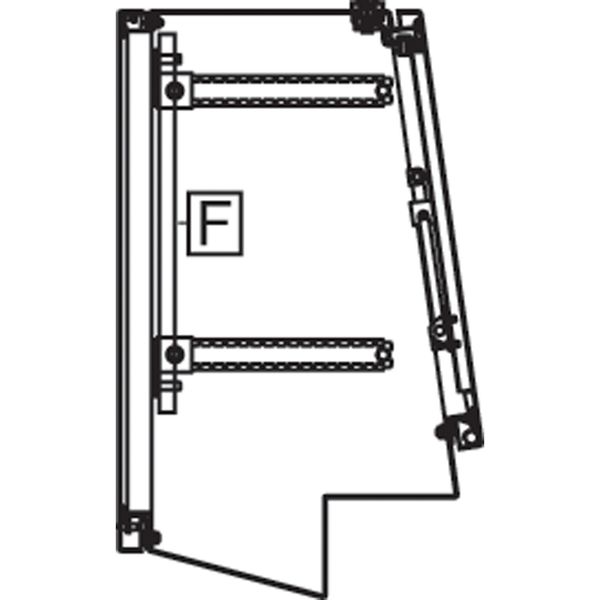 Monobloc perforated plates H600xW400mm with universal perforations 11x26mm image 1