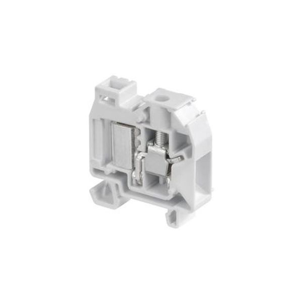 DR4/8,ADO, TERMINAL BLOCK, FEED THROUGH, MINIBLOCK, GREY, 2.5MM, 8MM SPACING, 31X18.5MM image 1