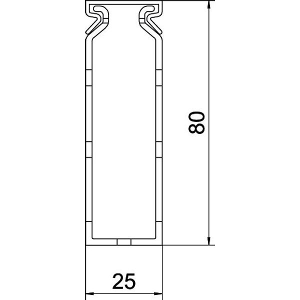 LK4H N 80025 Slotted cable trunking system halogen-free image 2