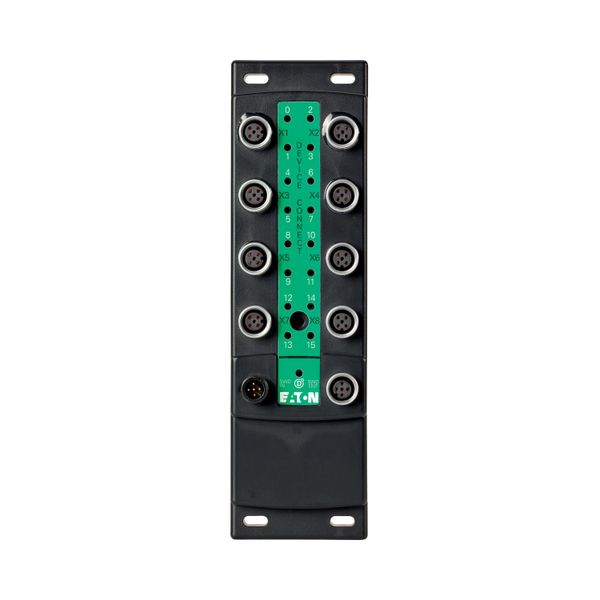 SWD Block module I/O module IP69K, 24 V DC, 16 parameterizable inputs/outputs with power supply, 8 M12 I/O sockets image 7