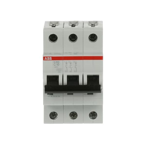 S203-B10 Miniature Circuit Breaker - 3P - B - 10 A image 5