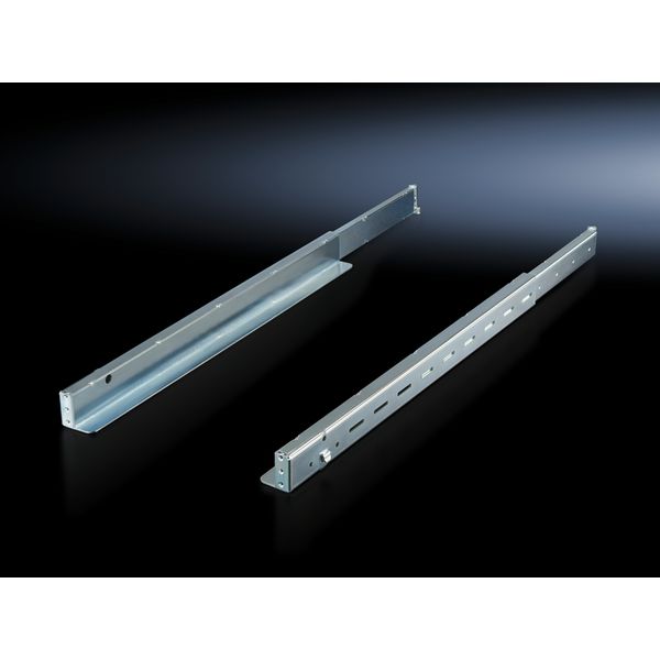 VX IT slide rail, depth-variable for TE, VX IT 600-900 mm, load capacity 150 kg image 2