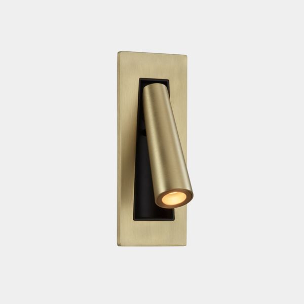 Reading lights Gamma Recessed LED 2.1W 2700K Matte gold 137lm image 1