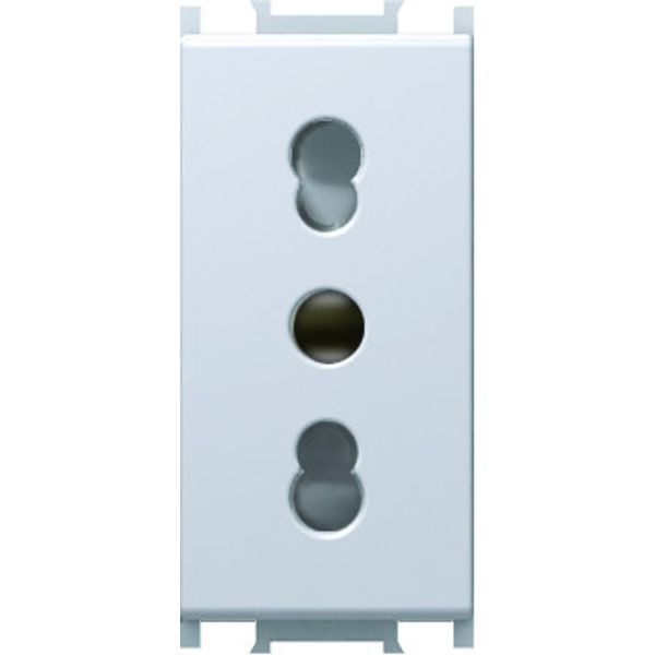 SOCKET ITALIAN P17/11+KS 2P+E 16A 250V~ 1M PW 6117689 image 1