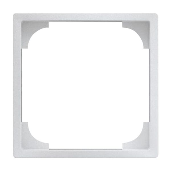 1747 BSI-83 CoverPlates (partly incl. Insert) future®, Busch-axcent® Aluminium silver image 2