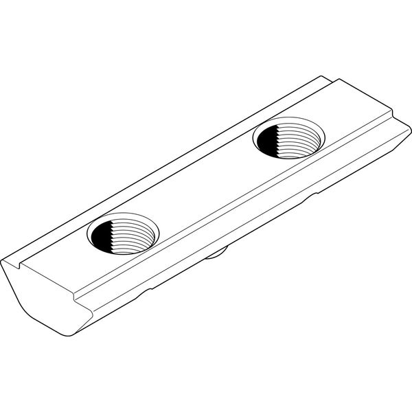 NST-HMV-8-2-M8 Slot nut image 1