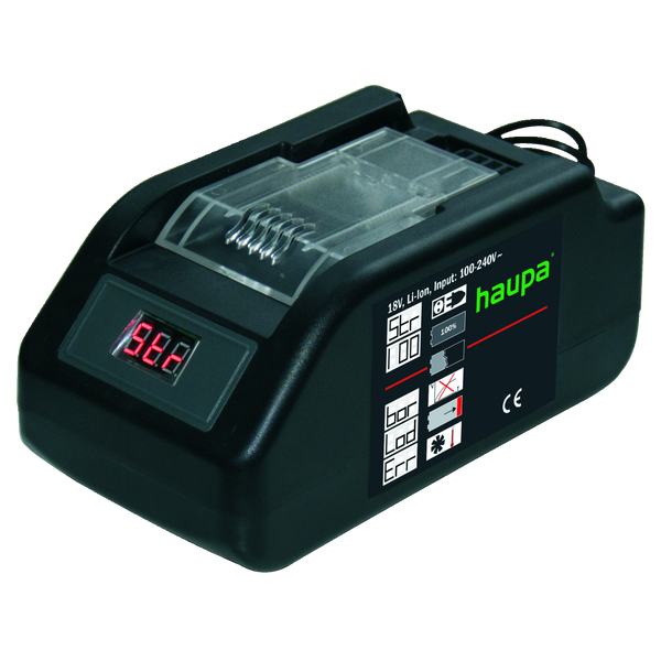 Fast charger Li-Ion 18V compatible with all Li-Ion 18V batteries image 1