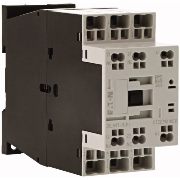 Contactor, 3 pole, 380 V 400 V 8.3 kW, 1 N/O, 1 NC, 24 V 50/60 Hz, AC operation, Push in terminals image 3