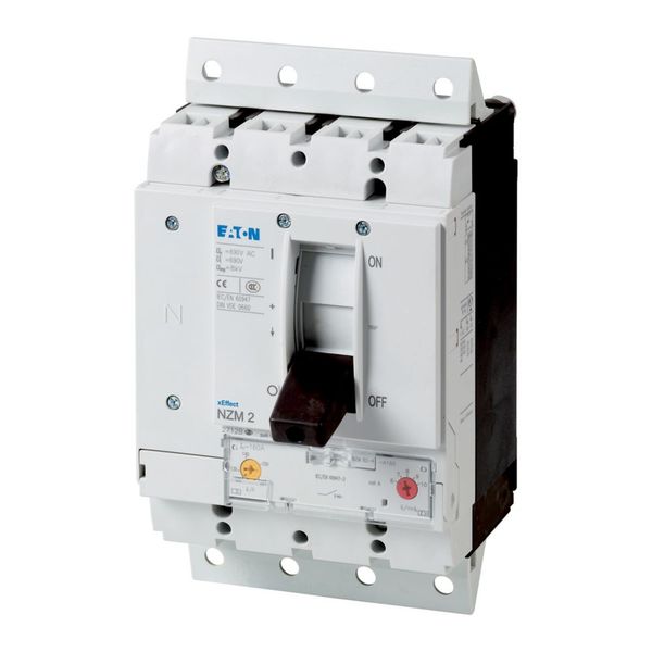 Circuit breaker 4-pole 160A, system/cable protection, withdrawable uni image 8