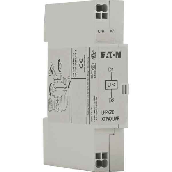 Undervoltage release PKZ0(4), PKE, AC, 120 V 60 Hz, Push in terminals image 16