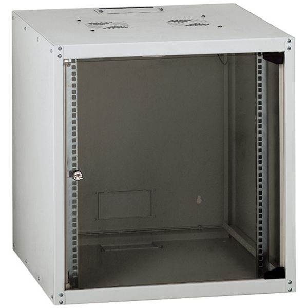 Wallmounted enclosure 6U depth 400mm Linkeo image 1