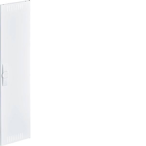 Door, univers, right, slotted, RAL 9010, for enclosure IP3X 1100x300mm image 1