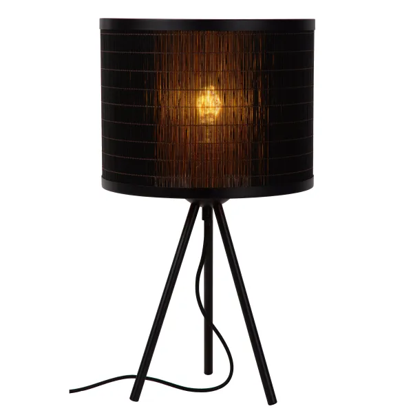 TAGALOG Table lamp-Black-Ø26-1xE27-40W-Bamboo image 1