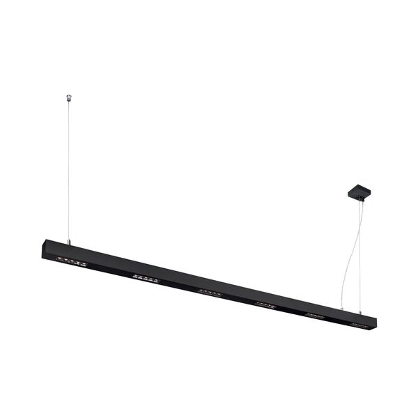 Q-LINE PD, LED Indoor pendant light, 2m, BAP, black, 4000K image 1