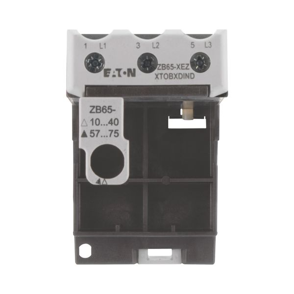 Individual mounting base, for ZB65 overload relay image 15